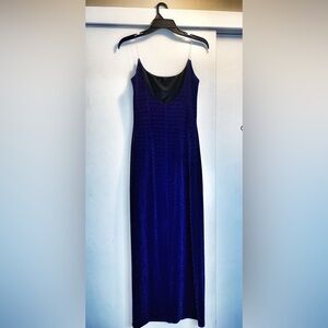 SMALL/SLIM FIT•Formal Evening Dress•Blue-ish•Purple-ish
